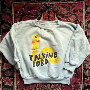 Talking Bobo Worm Sweatshirt 6/7Y